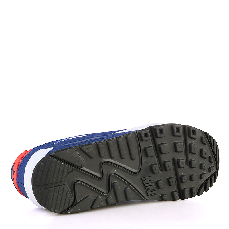 детские синие кроссовки Nike Air Max 90 Prem Mesh 724882-401 - цена, описание, фото 4